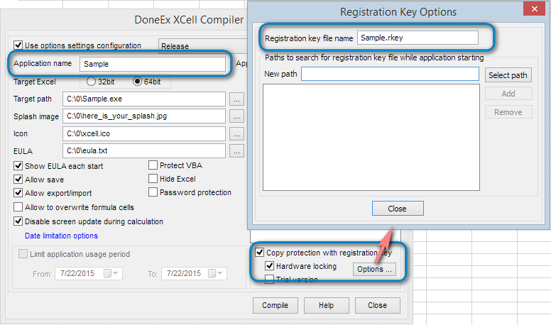 Compile Excel Spreadsheet To Exe